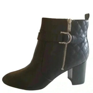 Marc Fisher Quilted Leather Boots  Sz 9.5 M NWOT